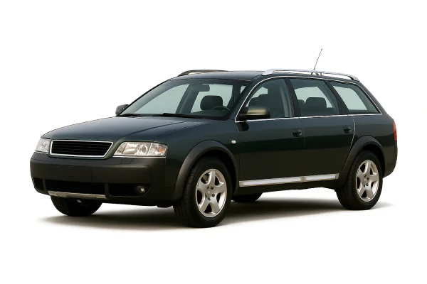 Оригинальное заднее стекло на Audi A6 Allroad C5