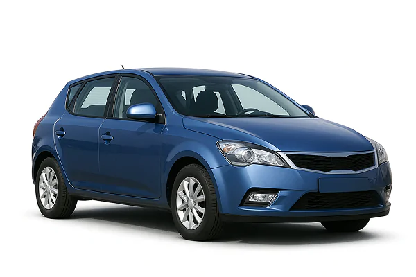Оригинальное лобовое стекло на KIA Ceed I restyling