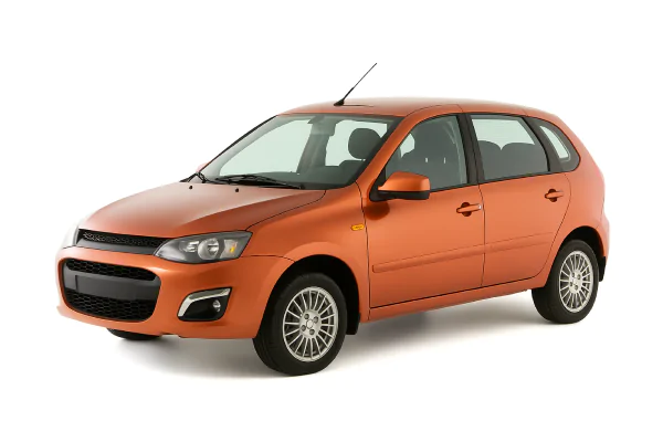 Оригинальное боковое стекло на Lada Kalina II