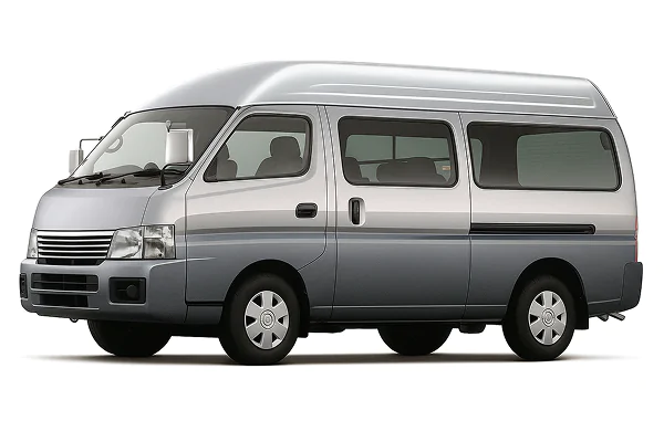 Оригинальное лобовое стекло на Nissan Caravan 
